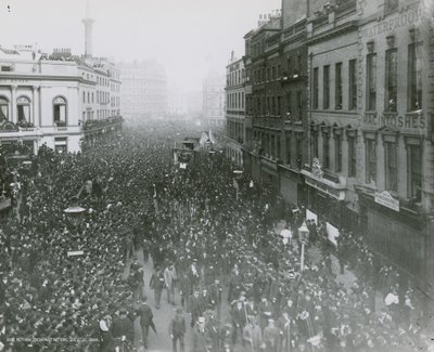 Vue aérienne de la manifestation pour la réforme - English Photographer